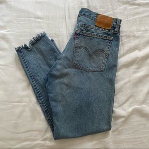 Levi's Blue Straight Leg Jeans